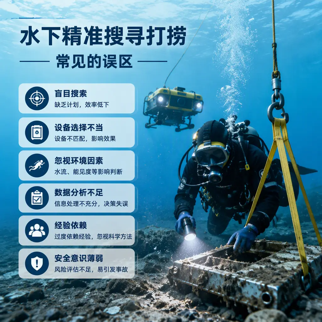 大观水下精准搜寻打捞